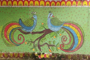 Peacock Madhubani Story