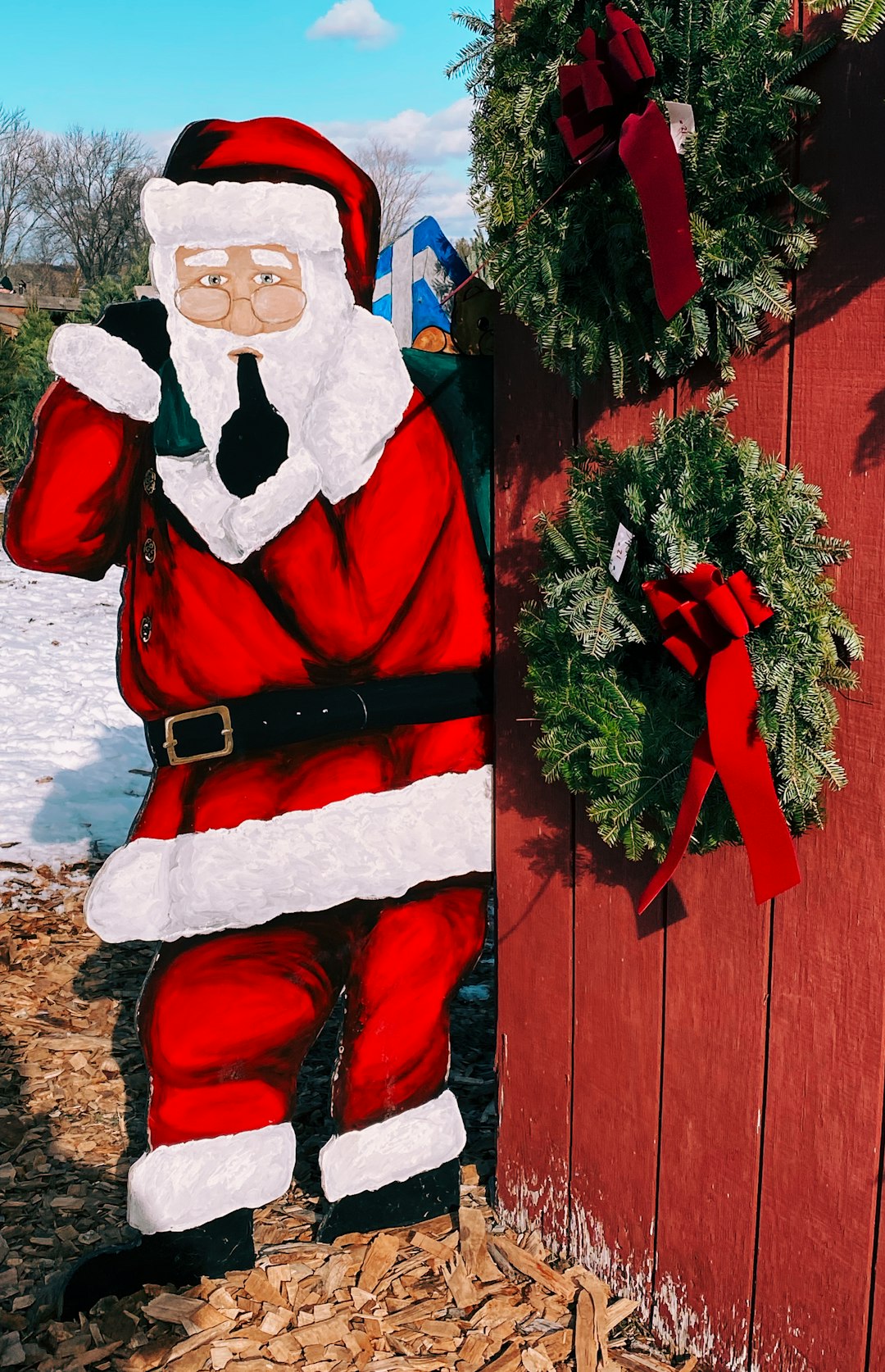 Santa Claus standee