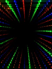 multicolored lights illustration