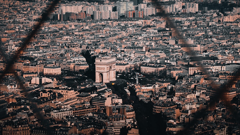 aerial photography of Paris at daytime