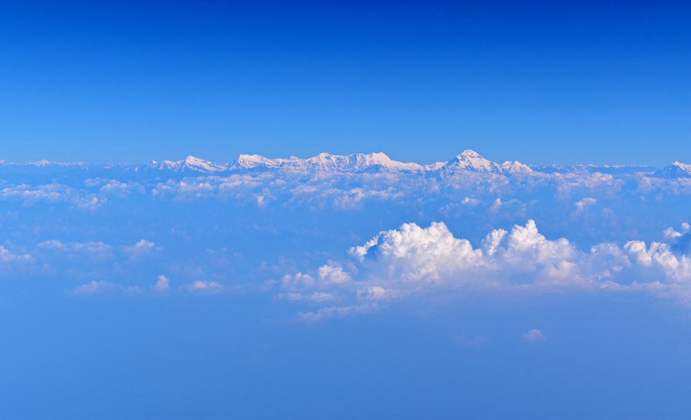 areal photo of white clouds during daytime