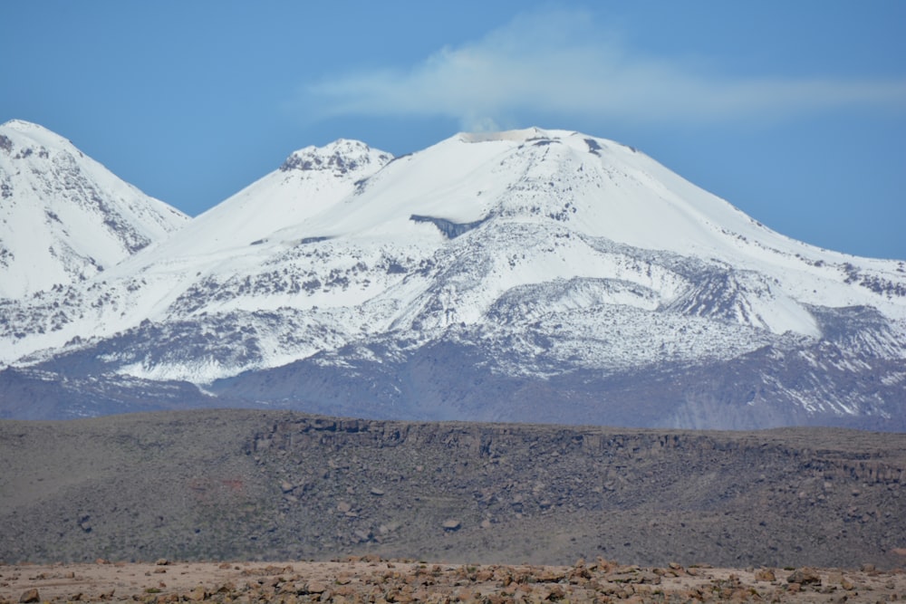 selective focus photography of glacier mountains during daytime