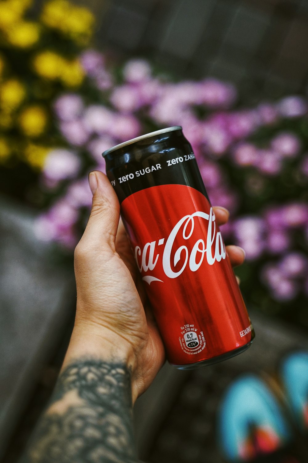 Coca-Cola zero sugar soda can