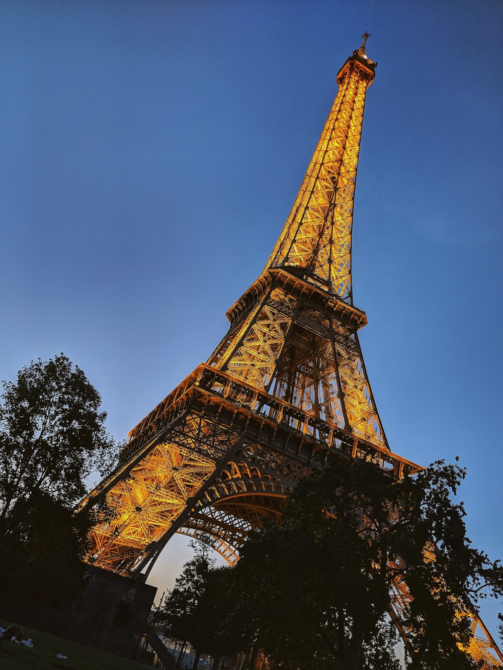 low-angle photography of Eiffel Tower in Paris France during daytime
