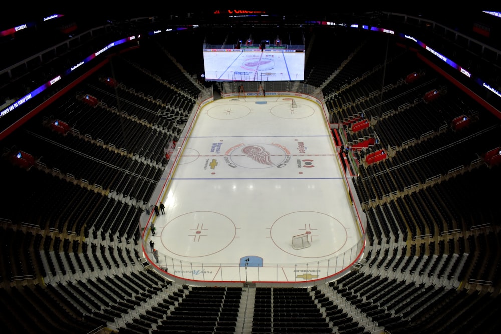 ice hockey court