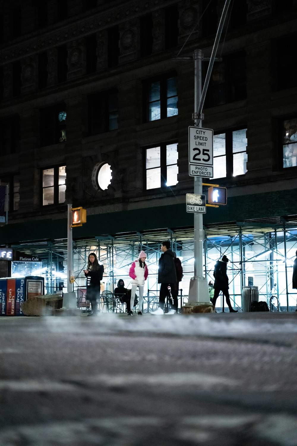 people walking on sidewalk