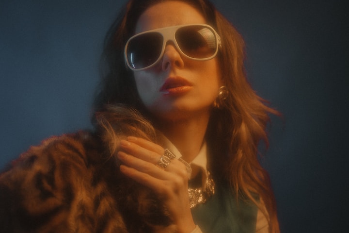woman wearing sunglasses