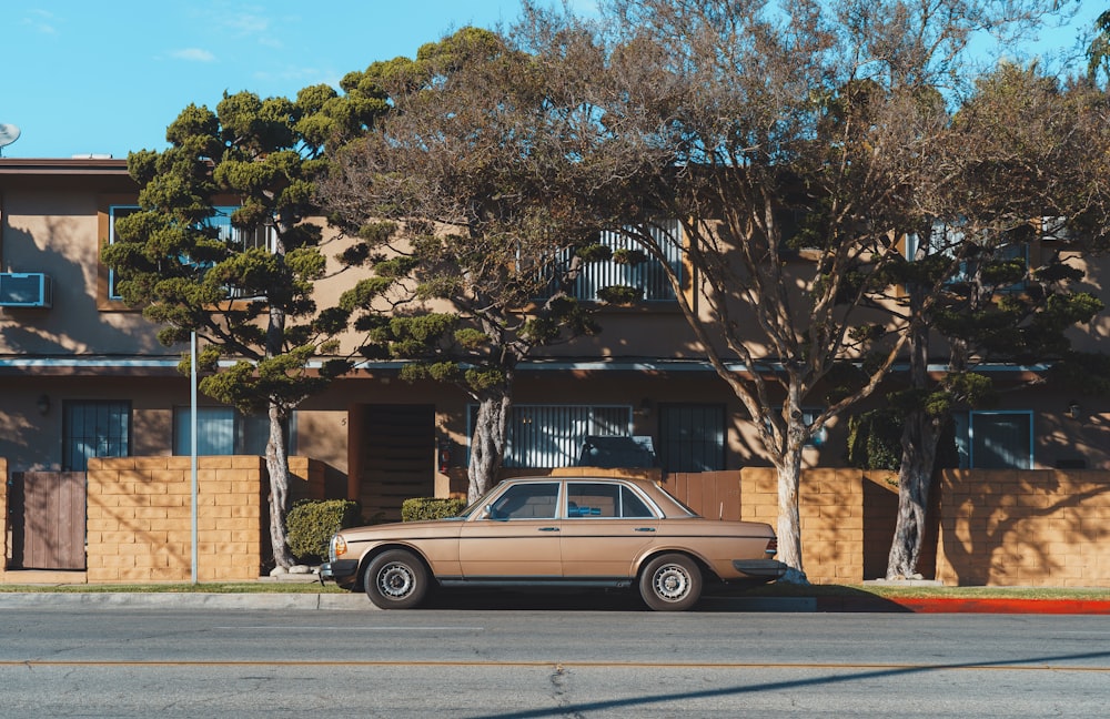 brown sedan