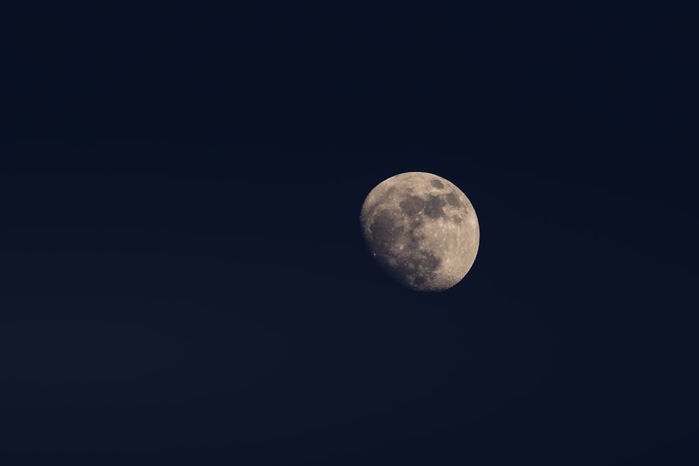 moon during night