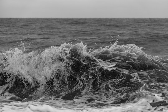 sea waves in Herne Bay United Kingdom