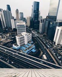 city with buildings photograph