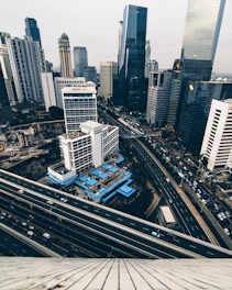 city with buildings photograph