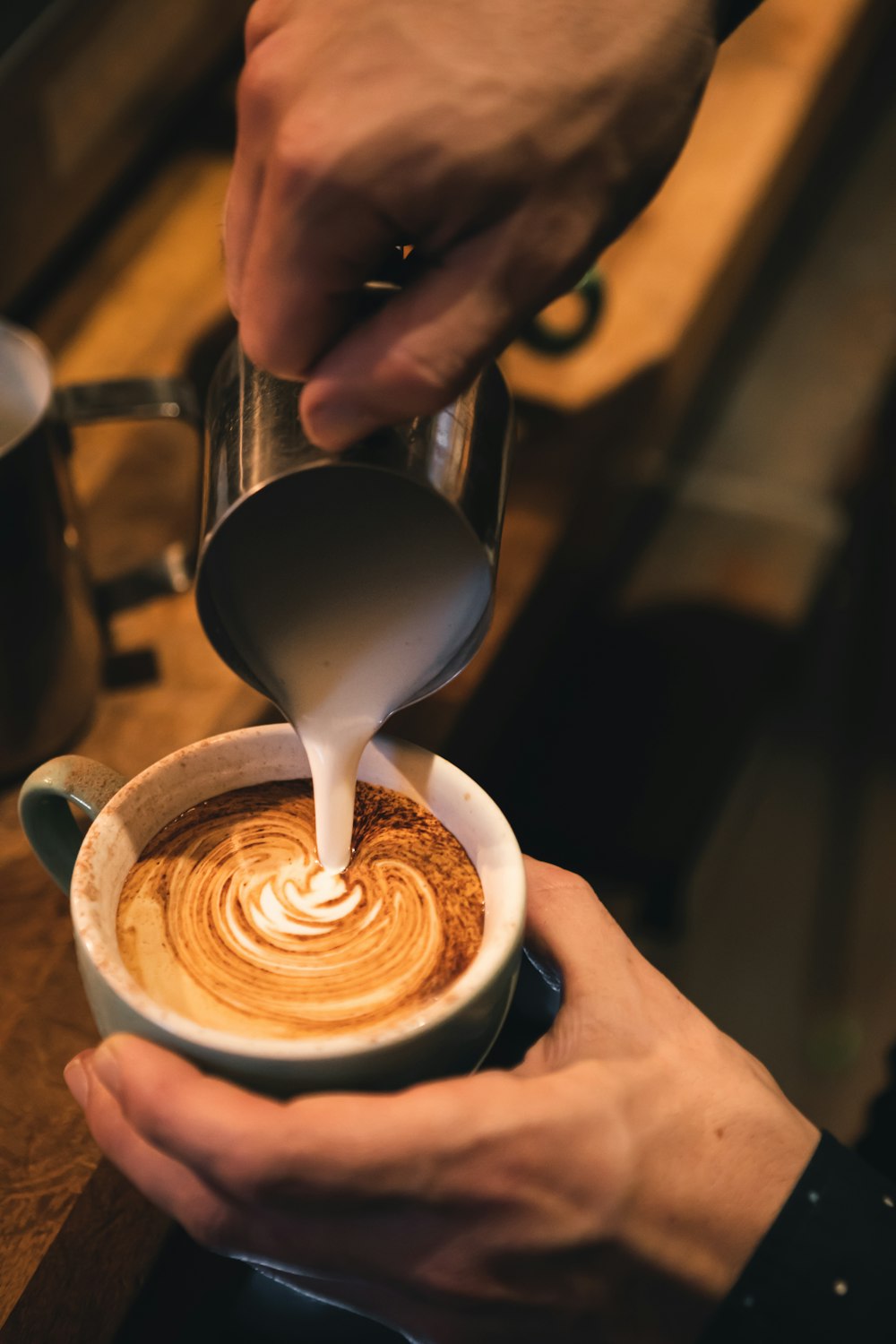 mug of cafe latte