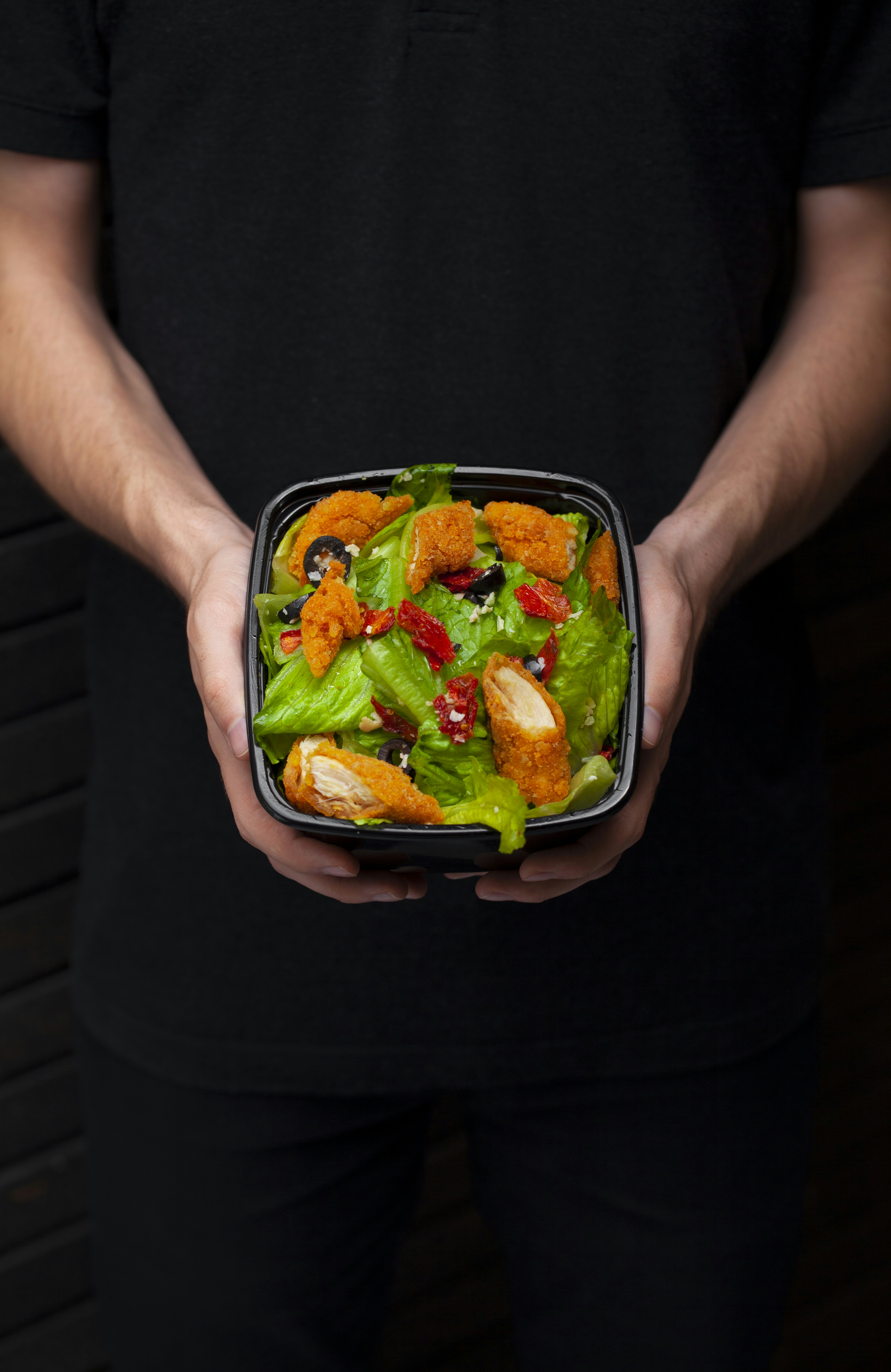 Ensalada Criolla de Batata Asada y Pimiento