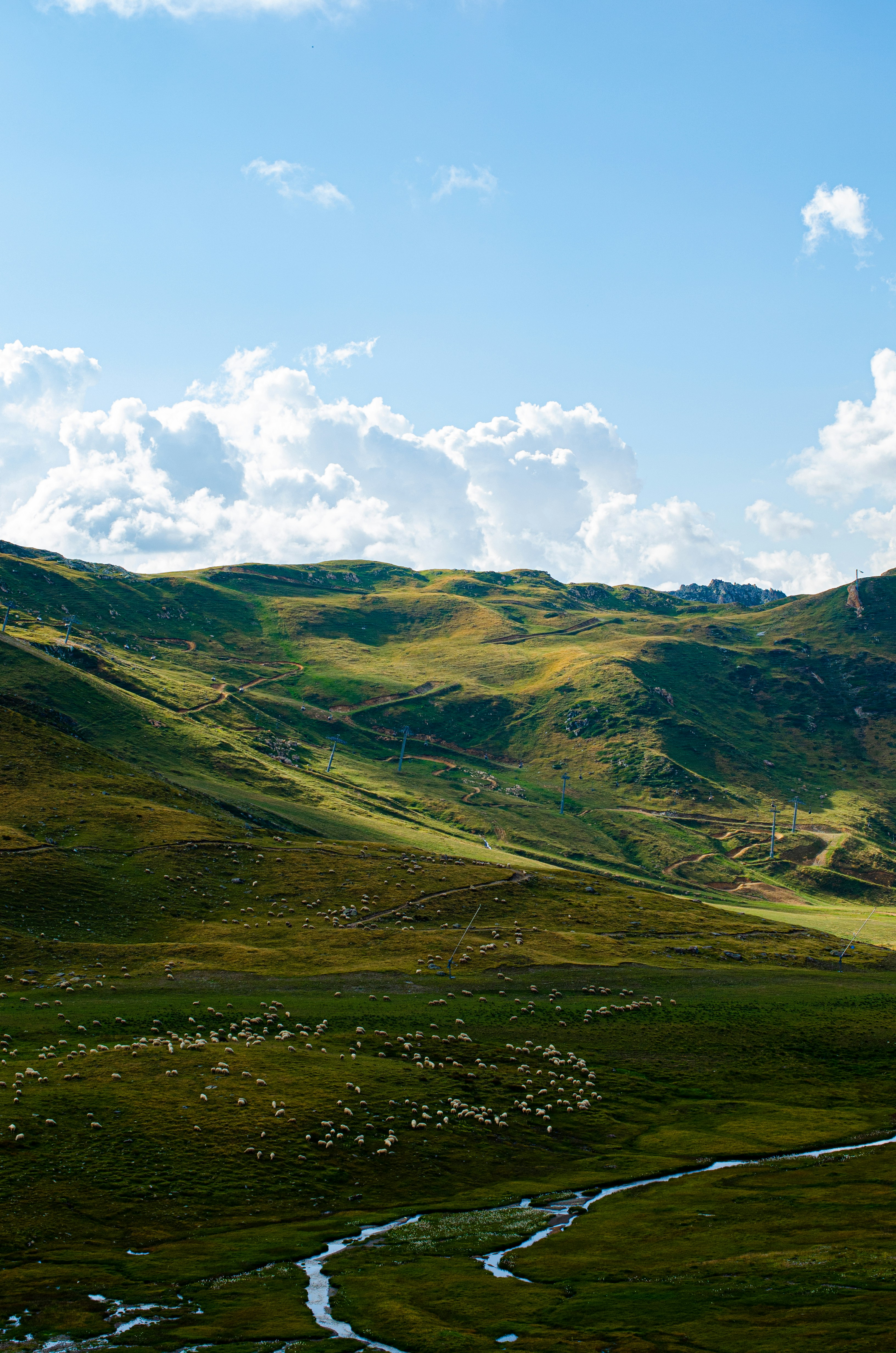 aerial photography of mountain during daytime