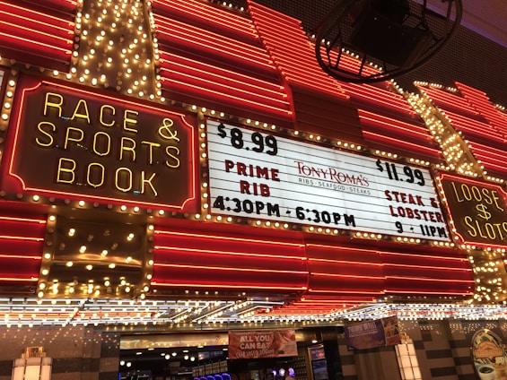 Race & Soorts Book signage