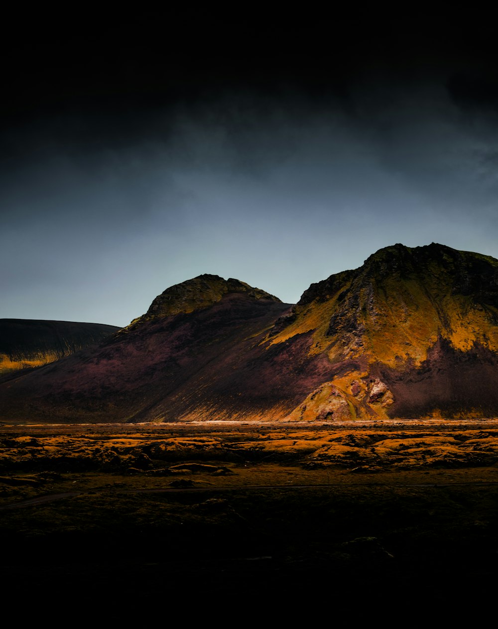 mountain during day