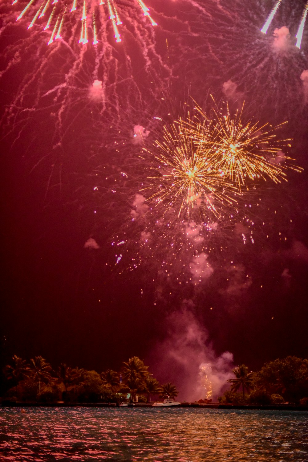Feuerwerk Digitales Hintergrundbild