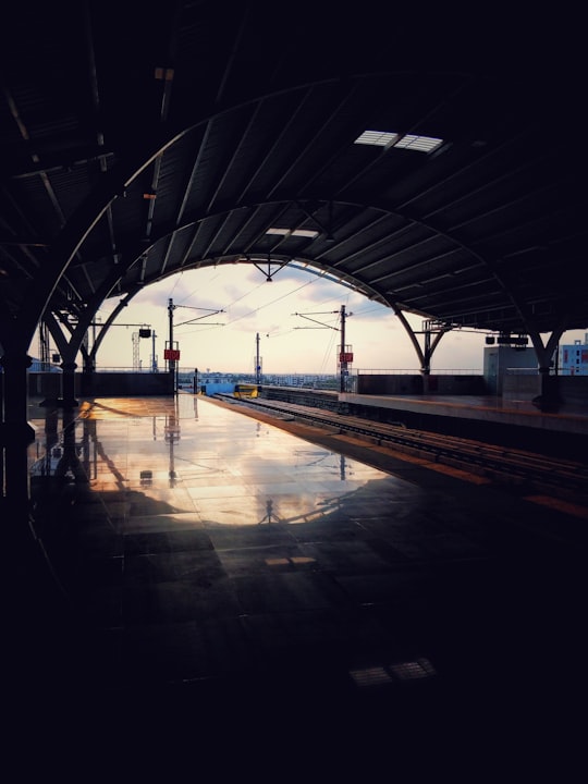 train station in St Thomas Mount India