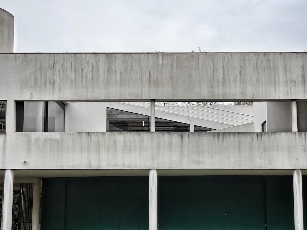 white concrete building