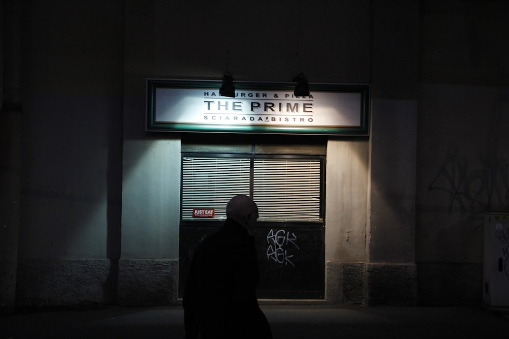 The Prime store signage
