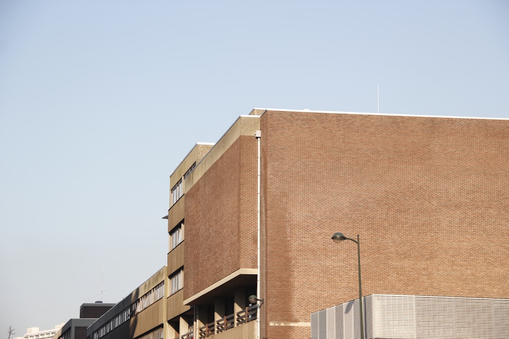 brown concrete building