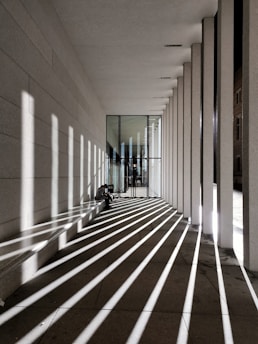 white building interior