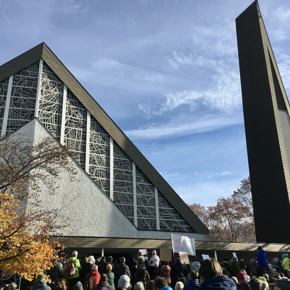 group of person protesting outdoors