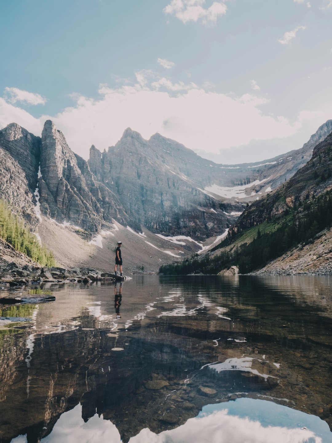 Glacial lake photo spot Lake Agnes Improvement District No. 9