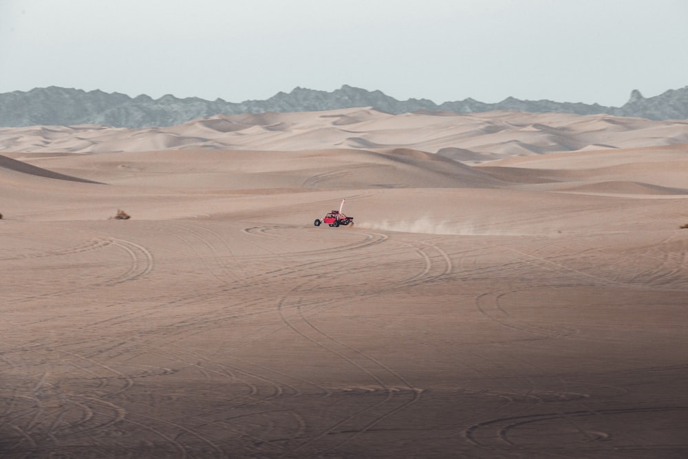 landscape photography of desert