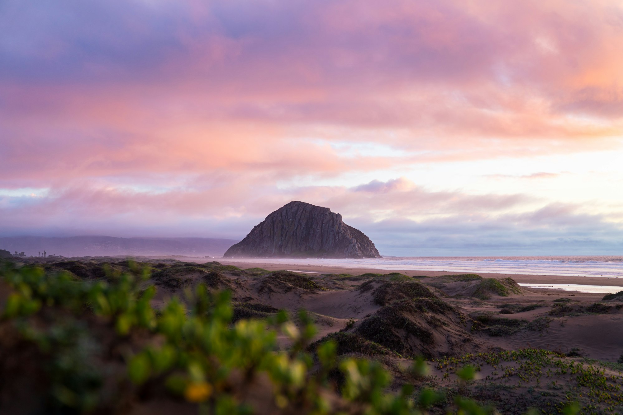 Sunset At Morro Bay