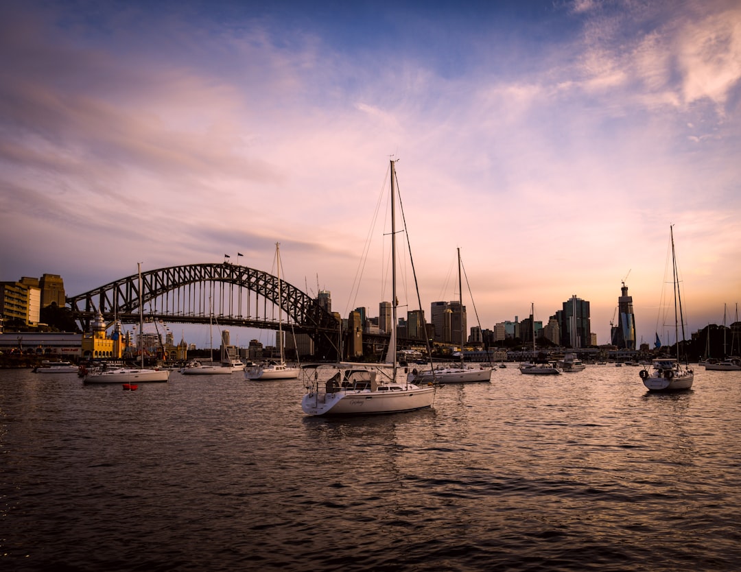 Landmark photo spot Lavender Bay NSW Sydney Harbour Bridge