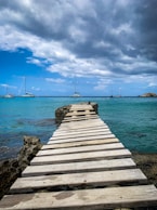 beige wooden bridge