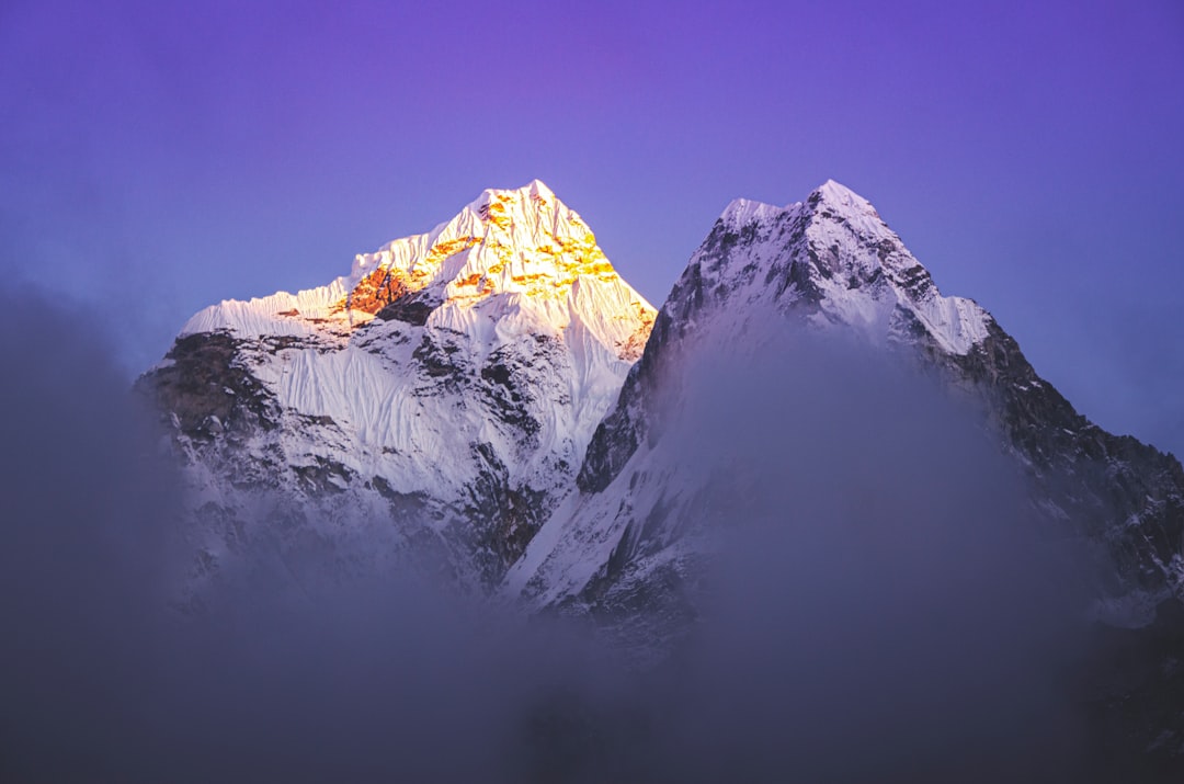 Summit photo spot Dingboche Nepal