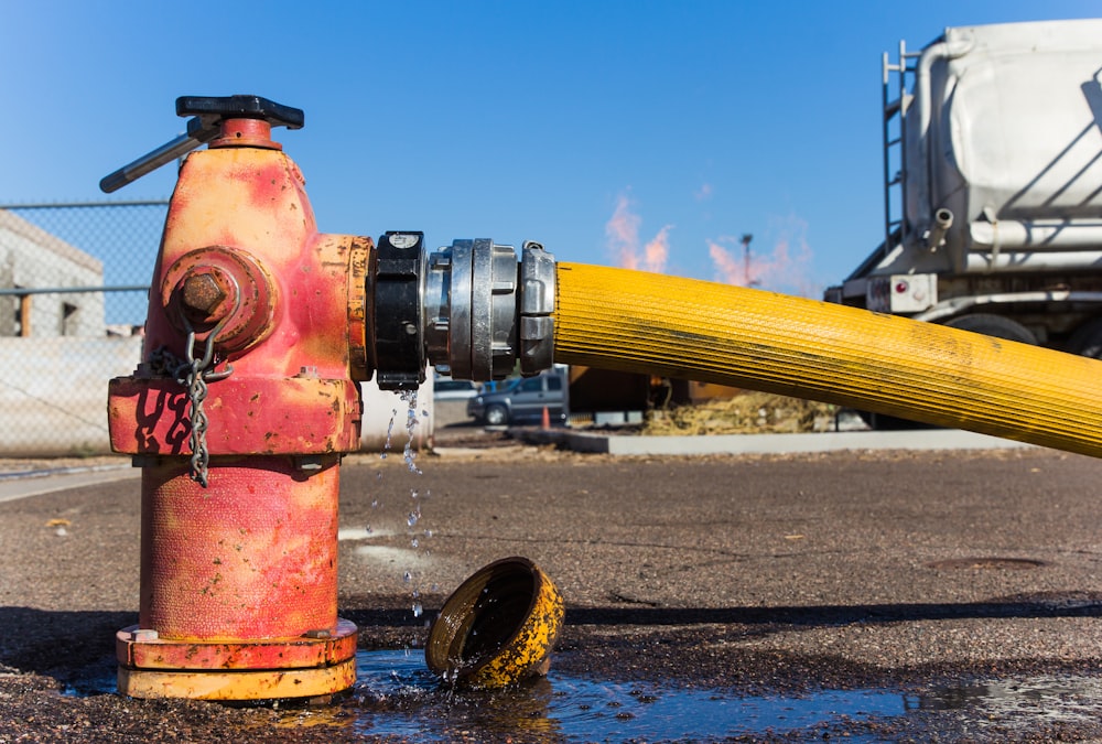 roter Hydrant