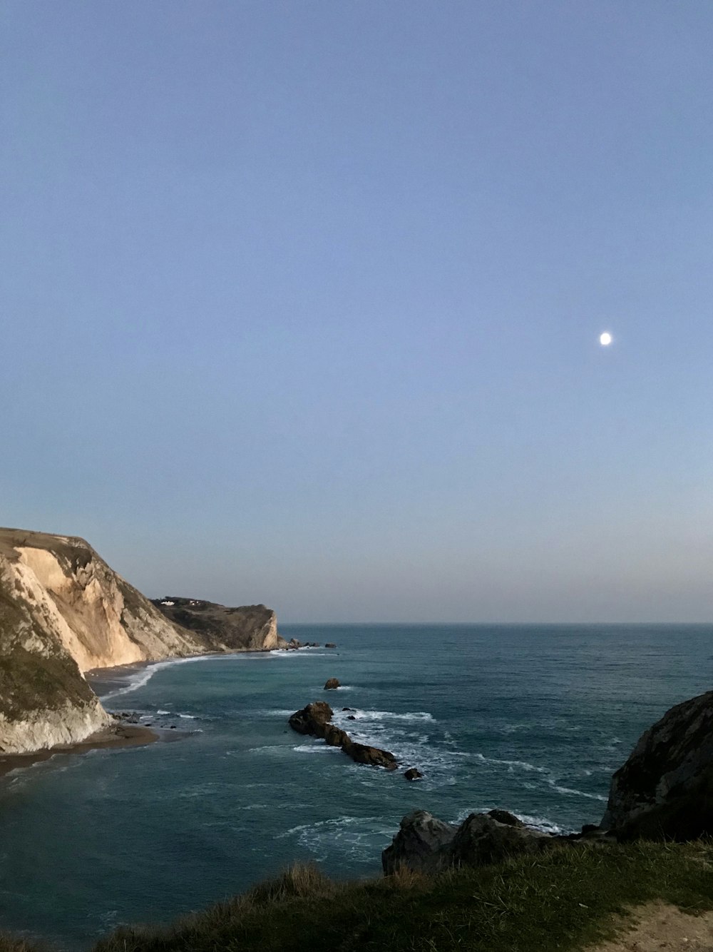 rock formation on sea