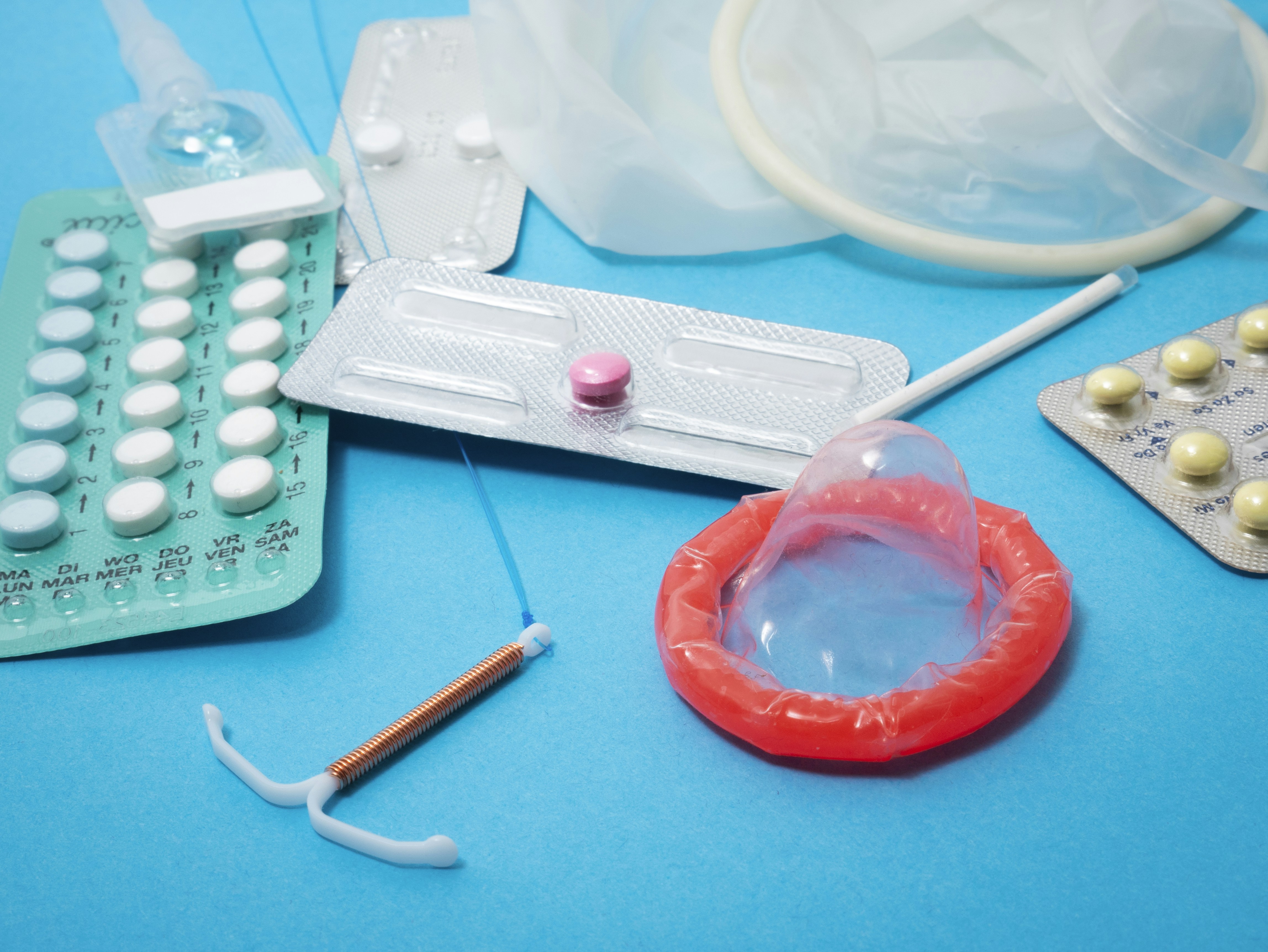 Range of reproductive health supplies: IUD, pills, condoms, emergency contraceptives IUD, implant and DMPA