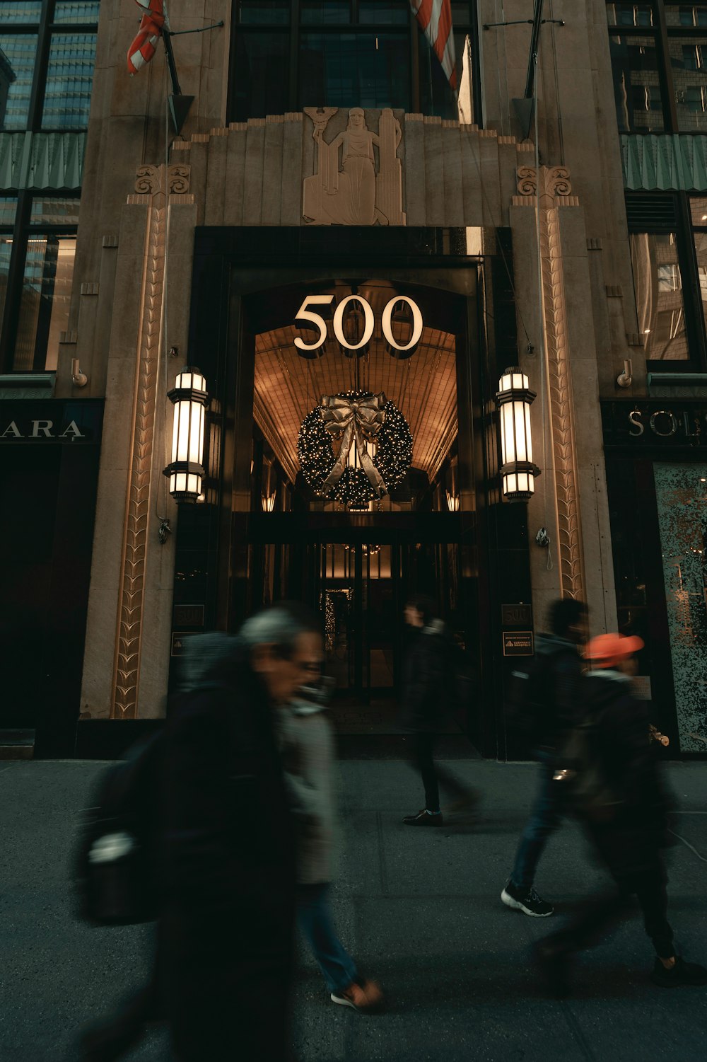 500 Hotel entrance