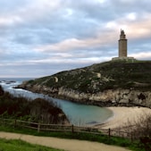 brown lighthouse photograph