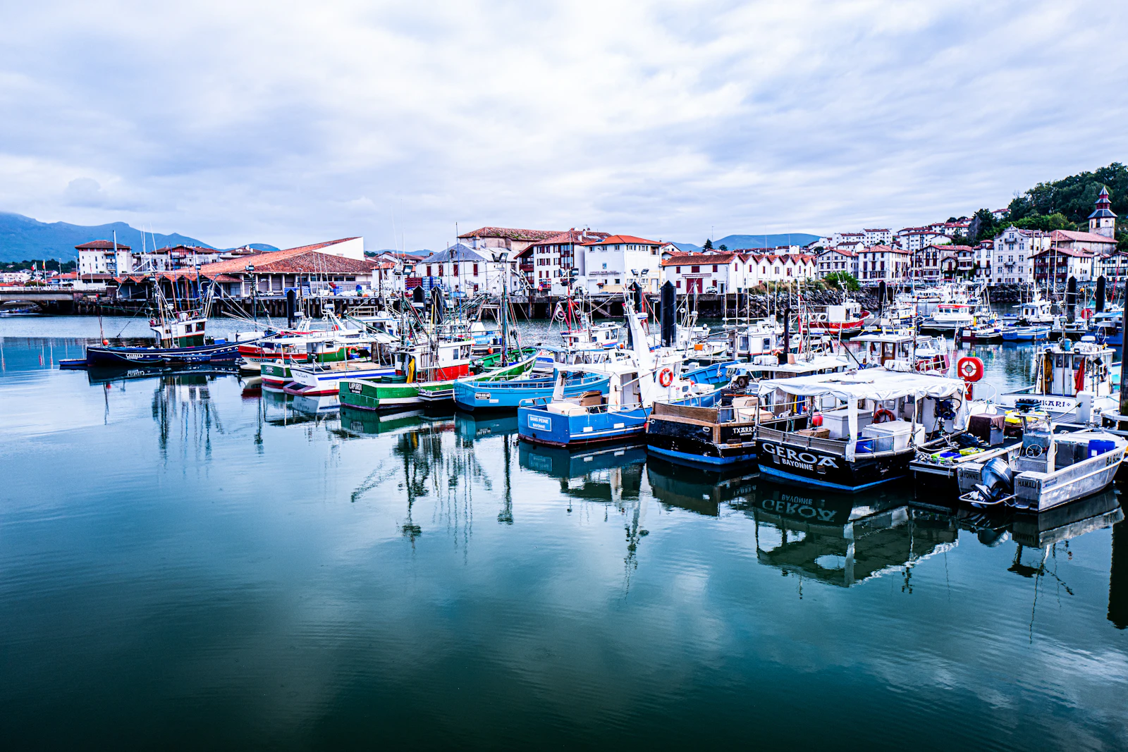 The fishing harbour of Saint-Jean-de-Luz