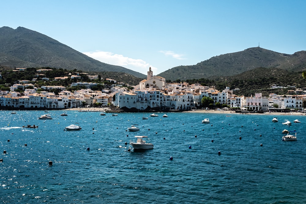 boats on the harbor