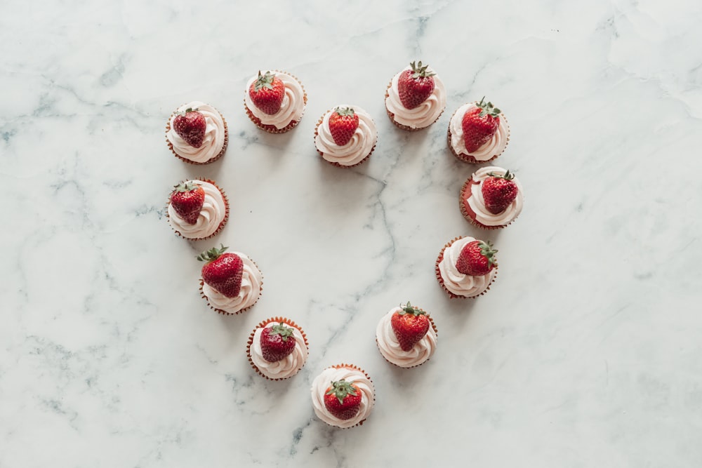 strawberry cupcakes