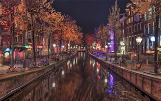 canal in city