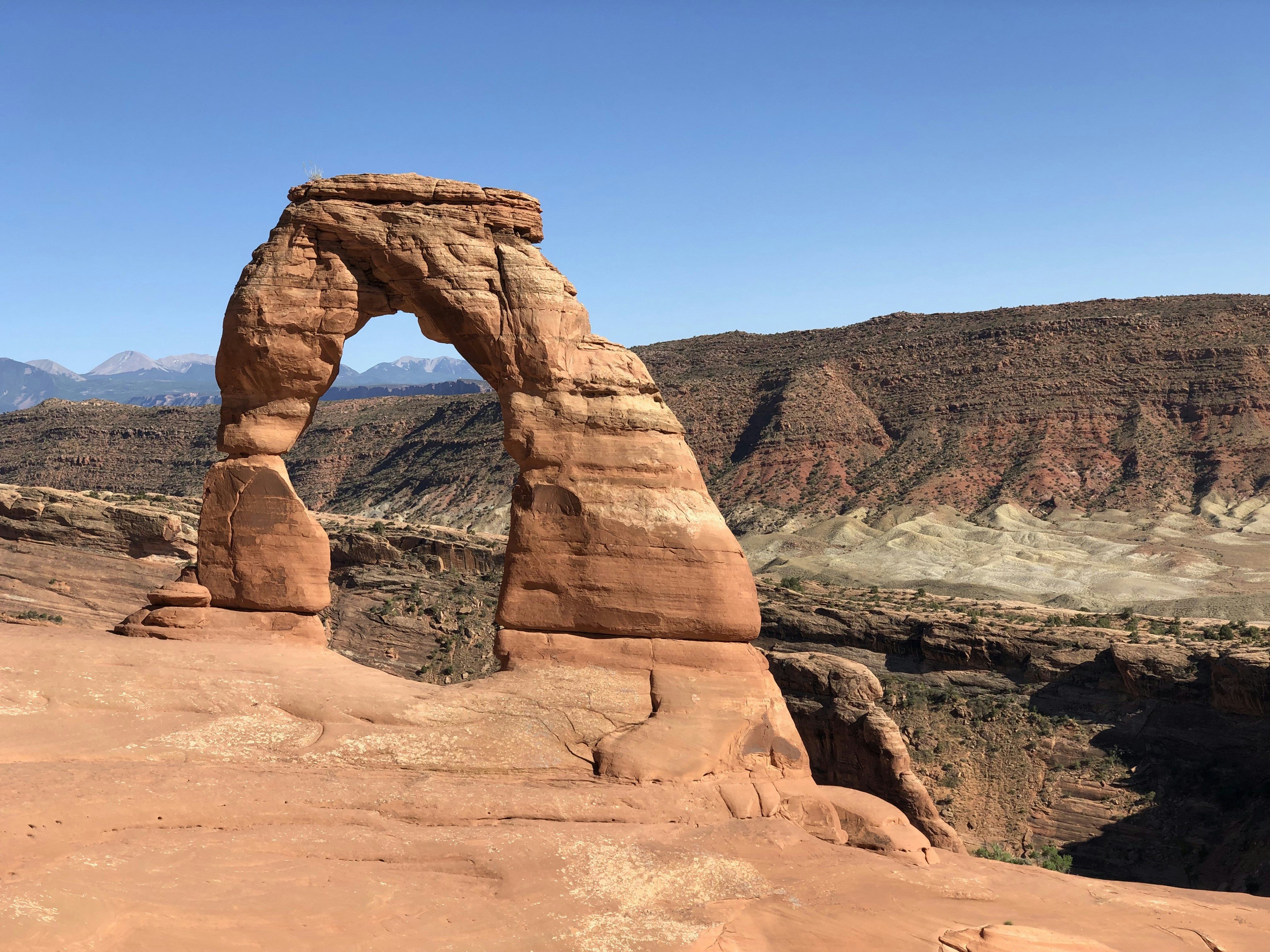 Grand Canyon at Arizona, Delicate Arch at Arches National Park in Utah
