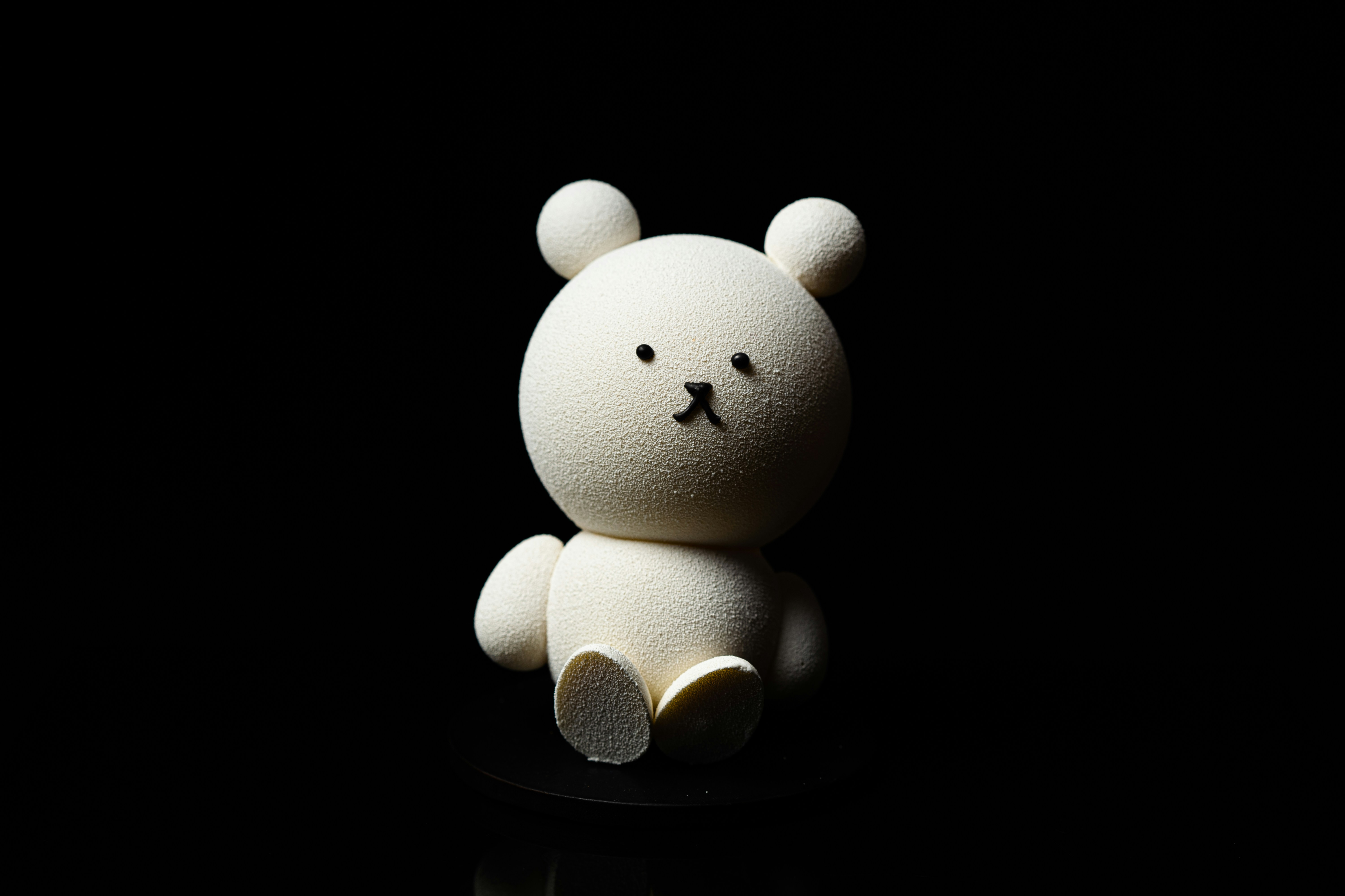 white bear plush toy
