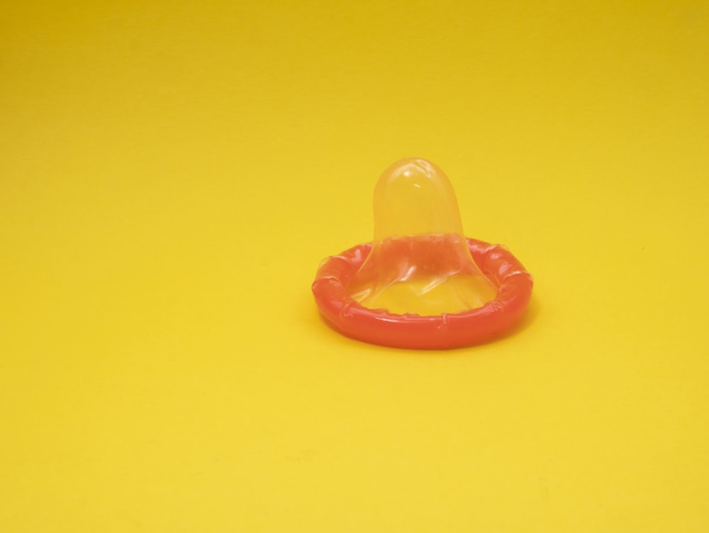 orange condom