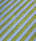 green and blue stripe textile