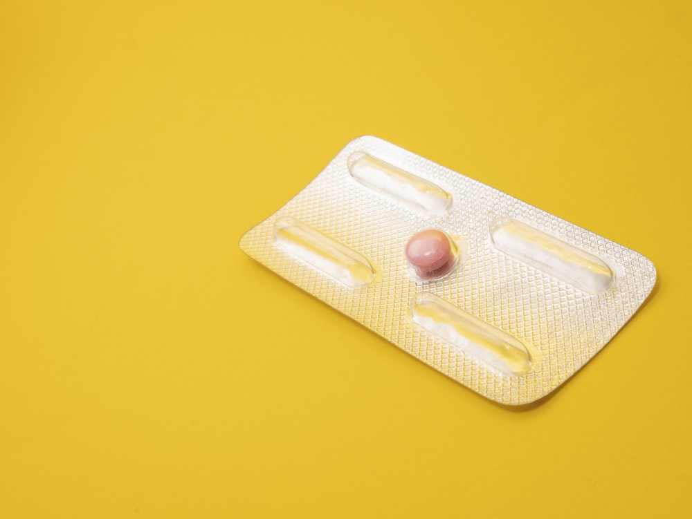 braune Tabletten-Blisterpackung