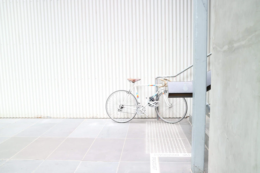Bicycle on a Melbourne street