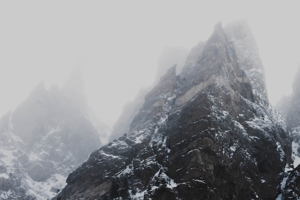 Landschaftsfotografie der Berge